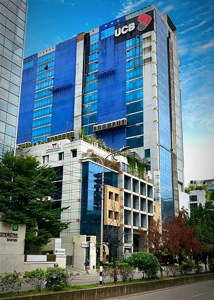 UCB Bank PLC Head Office, Gulshan building photo
